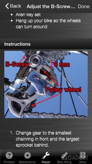 Easy Bike Repair 1.2 Руководство по ремонту велосипедов