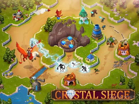 Crystal Siege 1.0 Необычный гибрид TD и RPG