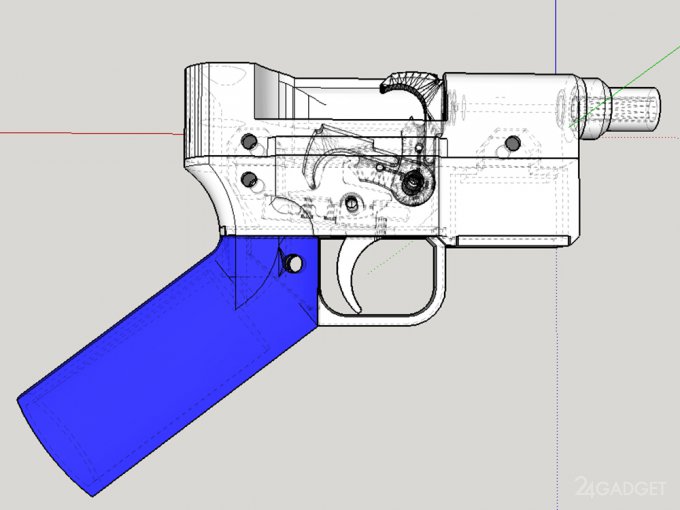 Самый прочный пистолет, напечатанный на 3D-принтере (5 фото + видео)