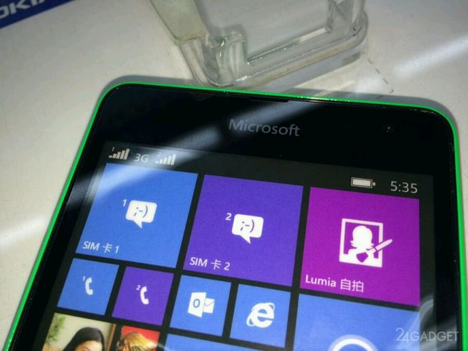 Первые фотографии Microsoft Lumia 535 (4 фото)