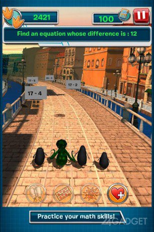 PoM: Dibble Dash 1.0.1 Игра про пингвинов из Мадагаскара