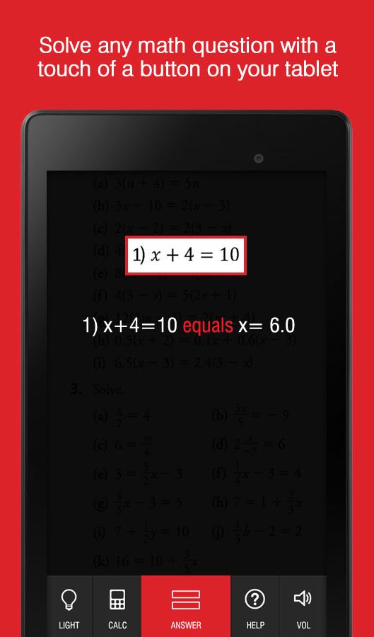 AutoMath Photo Calculator 1.8 Решение примеров с помощью камеры вашего девайса