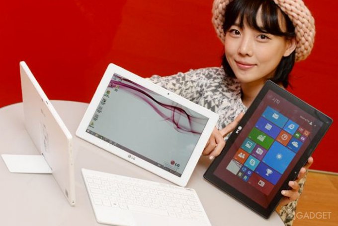 LG выпустила 10-дюймовый планшет на базе Windows 8.1