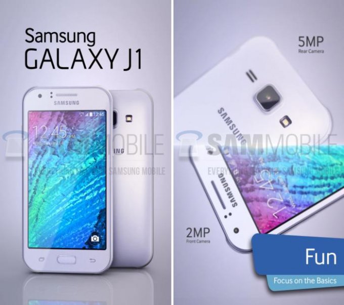 Galaxy J1: очередная бюджетная новинка от Samsung