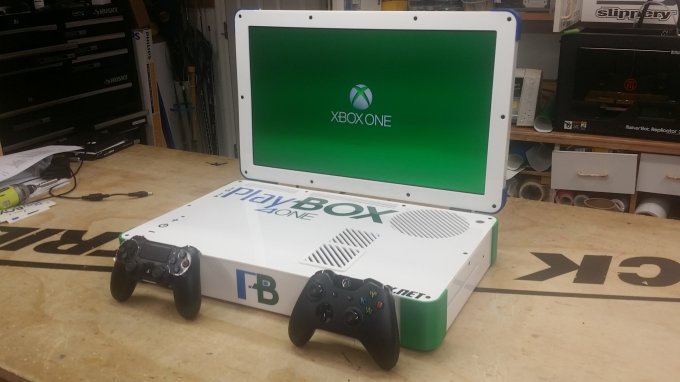 PlayBox: игровая консоль, объединившая Xbox One и PS4 (видео)
