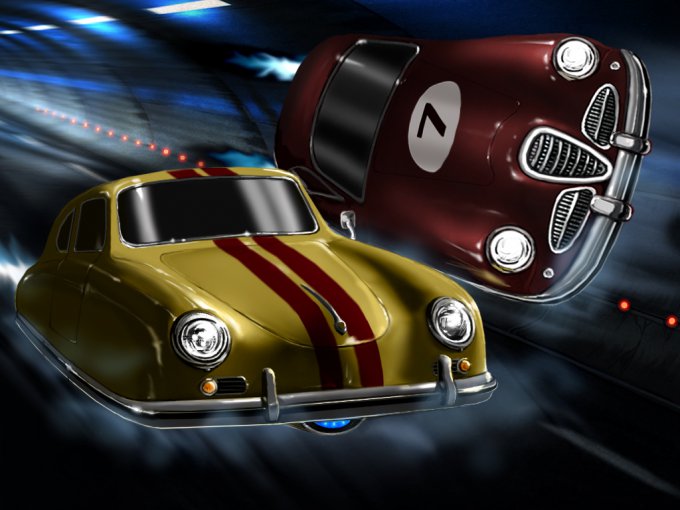Jazz-Punk Racing 1.0.14 Гонки на летающих ретро-автомобилях