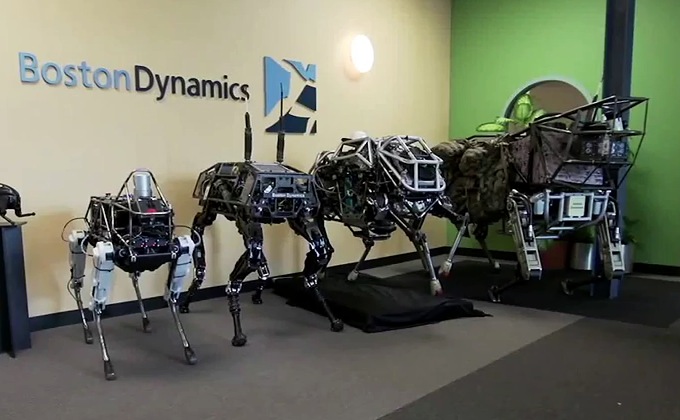 Boston Dynamics разработал новую версию робота BigDog (2 фото + 1 видео)