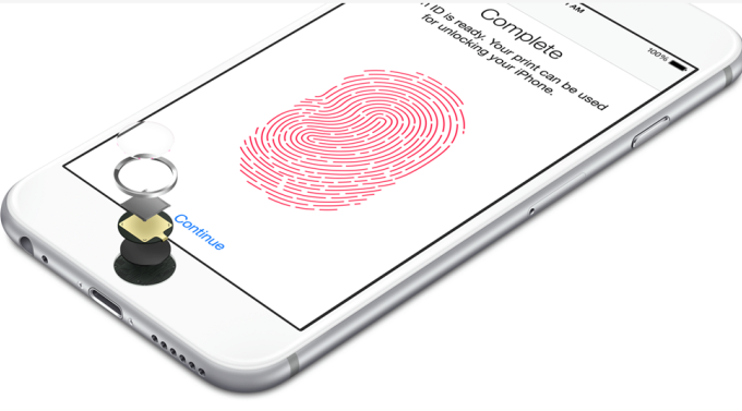 Apple разрабатывает улучшенный сканер отпечатков пальцев