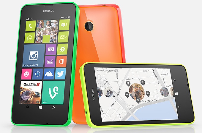 Microsoft работает над бюджетными смартфонами Lumia 635 и Lumia 640