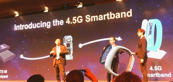 Huawei 4.5G Smartband - умный браслет с поддержкой 4.5G (2 фото)