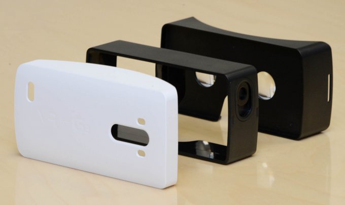 Шлем виртуальной реальности для смартфона LG G3 (5 фото)