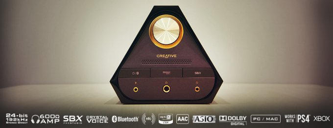 Creative Sound Blaster X7 - флагманская внешняя звуковая карта (6 фото)