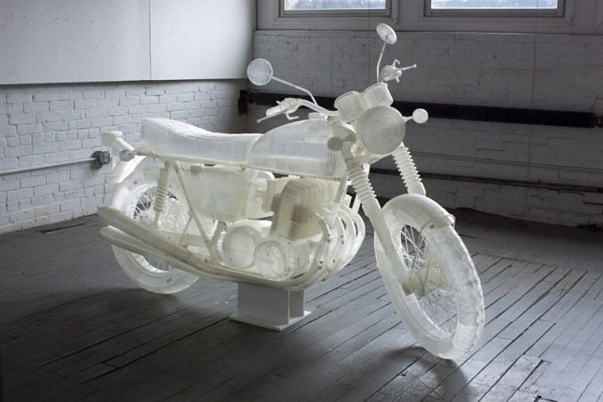 Мотоцикл Honda создан с помощью 3D-печати (5 фото + видео)