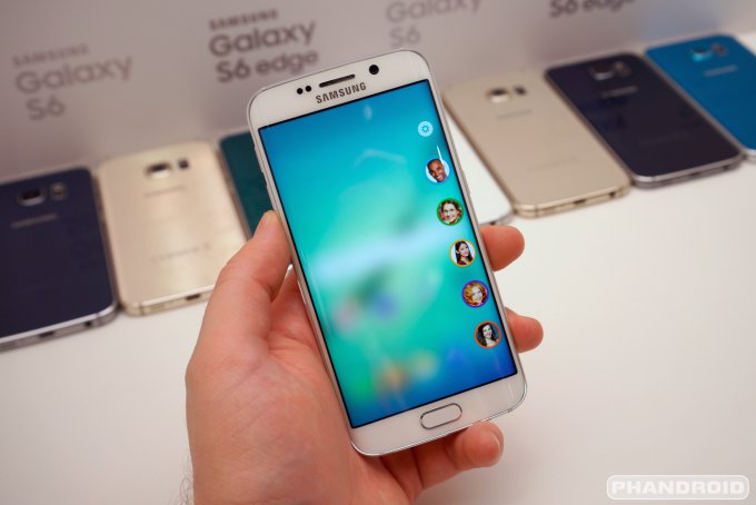Samsung Galaxy S6 Edge - возможности изогнутого экрана (6 фото + видео)