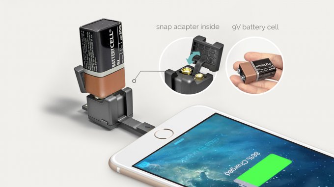 WonderCube - зарядка, флешка, фонарик и подставка для смартфона (8 фото + видео)