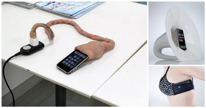 Самые безумные и нелепые аксессуары для iPhone (16 фото)