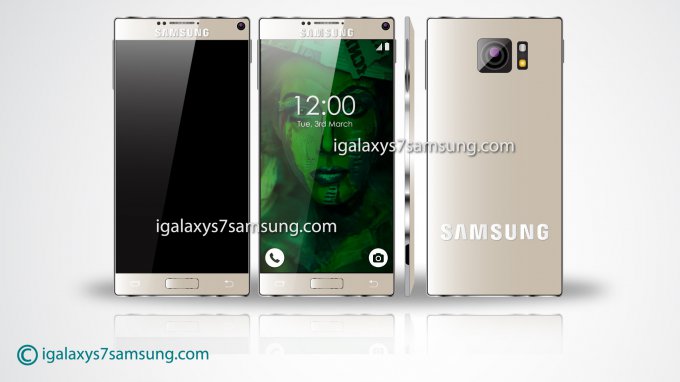 Концепт смартфона Galaxy S7 (5 фото)