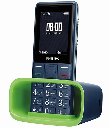 Бабушкофон Philips Xenium E311 (2 фото)
