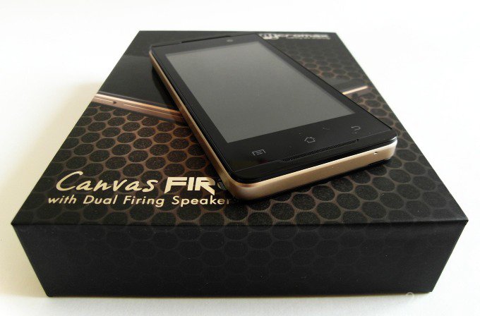 Micromax A093 Canvas Fire - стильный бюджетный смартфон