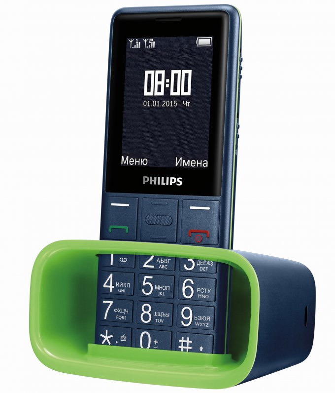 Бабушкофон Philips Xenium E311 (2 фото)