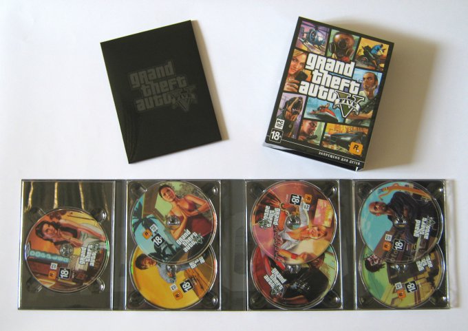 PC-версия игры GTA 5 занимает 7 DVD-дисков (3 фото)