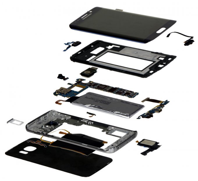 Себестоимость Galaxy S6 edge выше iPhone 6 Plus (2 фото)