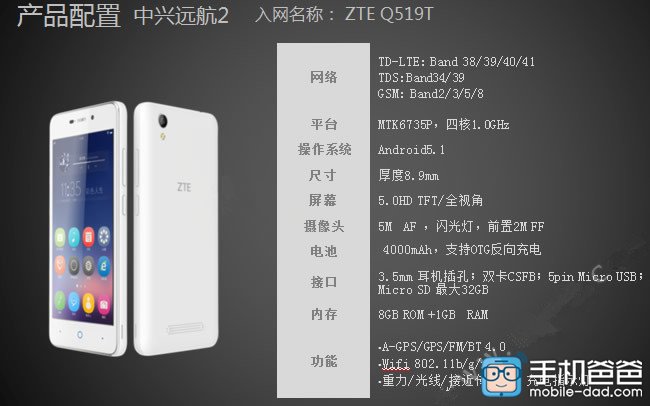 LTE-смартфон c батареей на 4000 мАч и ОС Android 5.0 за $95 (3 фото)