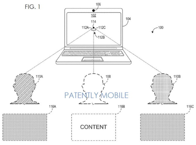 Microsoft патентует дисплей с защитой от подглядывания (2 фото)