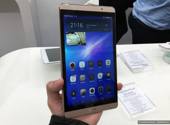 MediaPad M2 - новый флагманский планшет Huawei (5 фото)