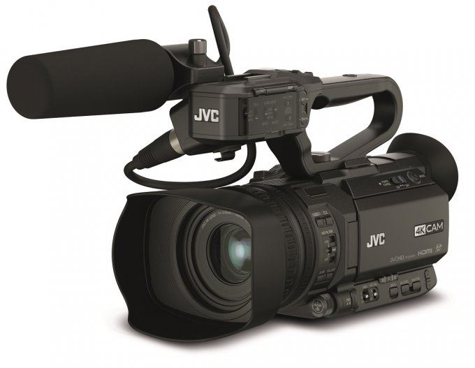 Компания JVC представила новые 4KCAM камеры (4 фото)