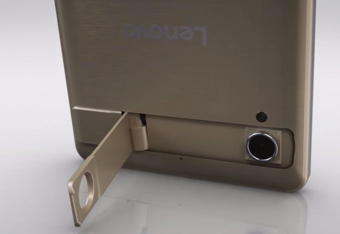 Концепт смартфона с лазерным проектором от Lenovo (3 фото + видео)