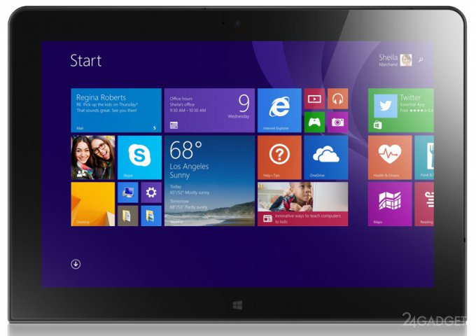 Обновленный планшет Lenovo ThinkPad 10 - новый процессор и Windows 10 (3 фото)