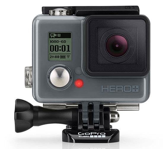 GoPro Hero+ LCD — новая экшн-камера с сенсорным дисплеем (6 фото + видео)