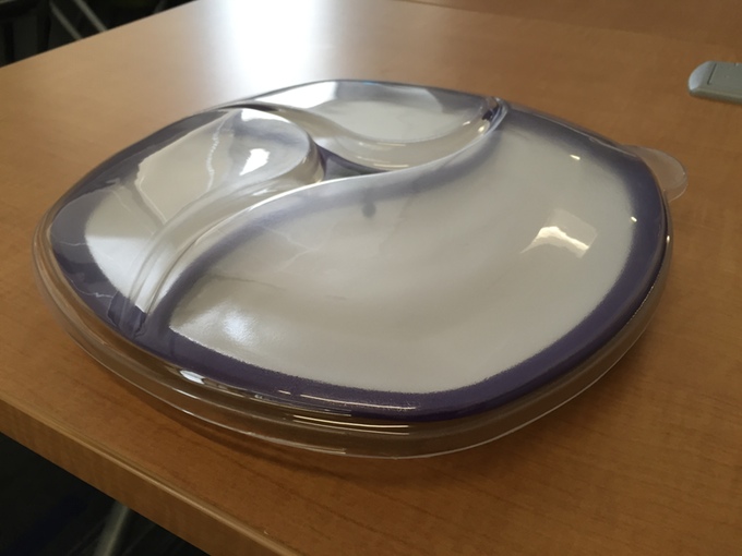 SmartPlate - умная тарелка подсчитает калории (4 фото + видео)