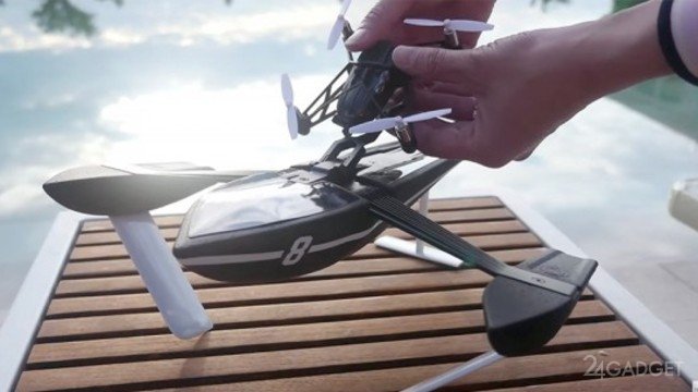 Новые мини-дроны Parrot (3 видео)