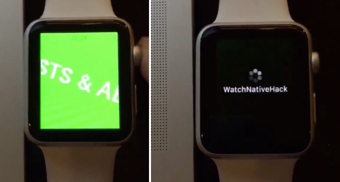 Часы Apple Watch поддались джейлбрейку (видео)