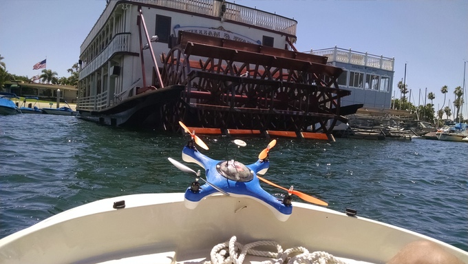 Квадрокоптер для рыбалки (4 фото + видео)