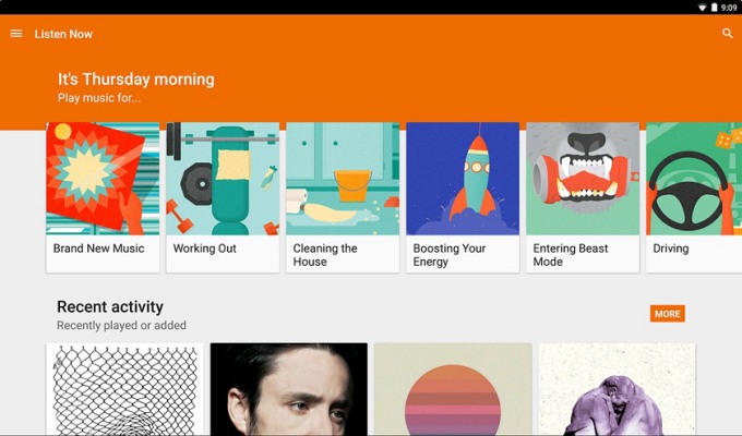 Google запустил бесплатную версию сервиса Play Music (2 фото + видео)
