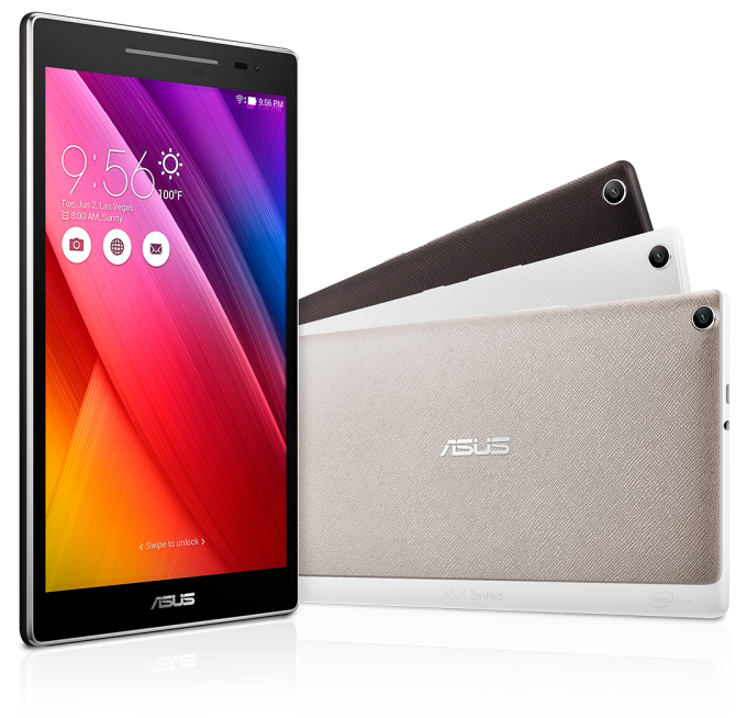 Asus анонсировала линейку планшетов ZenPad на Intel (2 фото)