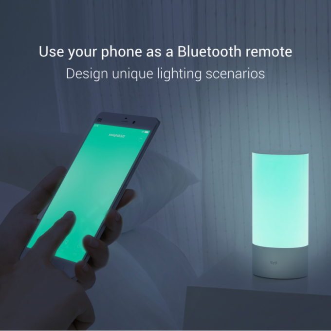 Умный светильник Xiaomi Yeelight Bedside Lamp за $40 (7 фото)
