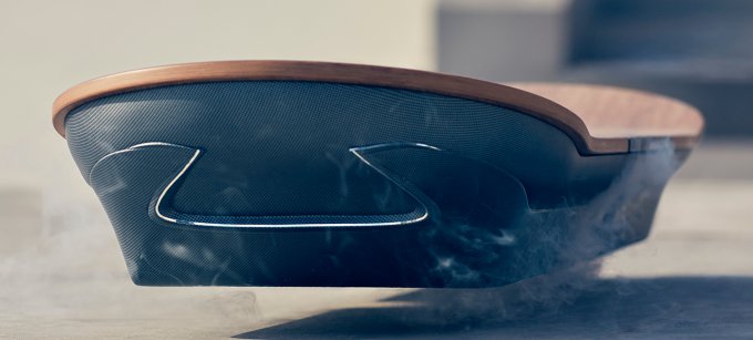 Lexus показала прототип летающей доски из фильма Назад в будущее-2 (3 фото + видео)