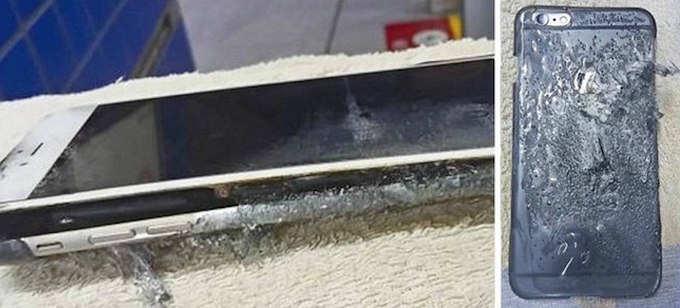 Ещё один iPhone взорвался во время зарядки