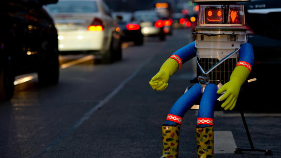 HitchBot — робот, путешествующий автостопом (16 фото + видео)
