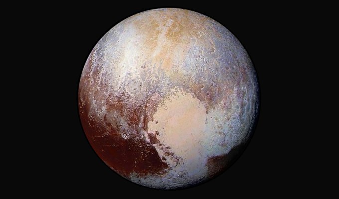 Прощальные снимки Плутона, сделанные зондом New Horizons (5 фото)