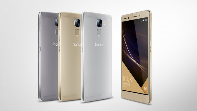 Металлический Huawei Honor 7 официально анонсирован (5 фото + видео)