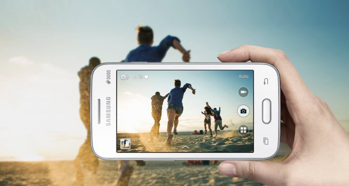 Samsung Galaxy V Plus - бюджетный двухсимочный смартфон за $82 (8 фото)