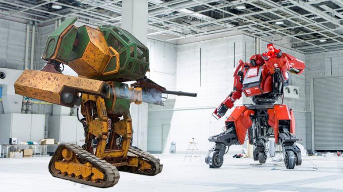 Гигантские роботы из США и Японии сразятся в поединке (8 фото + 2 видео)