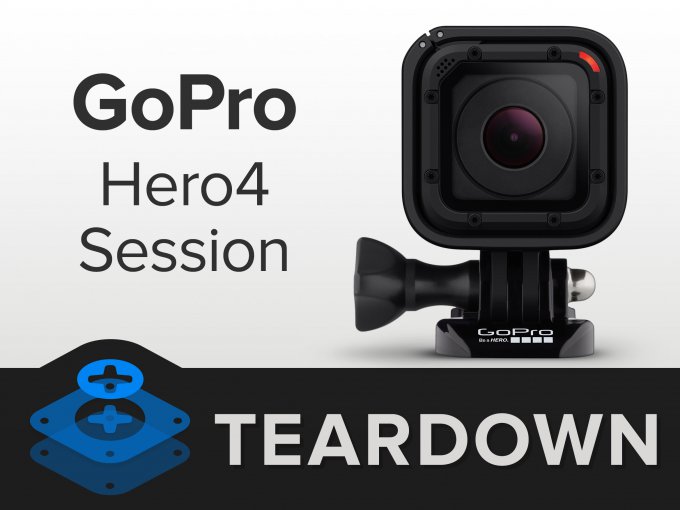 Специалисты iFixit оценили ремонтопригодность GoPro Hero4 Session (18 фото)