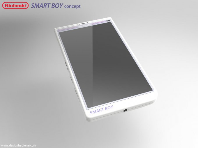 Дизайнерский концепт смартфона Nintendo Smart Boy (8 фото)