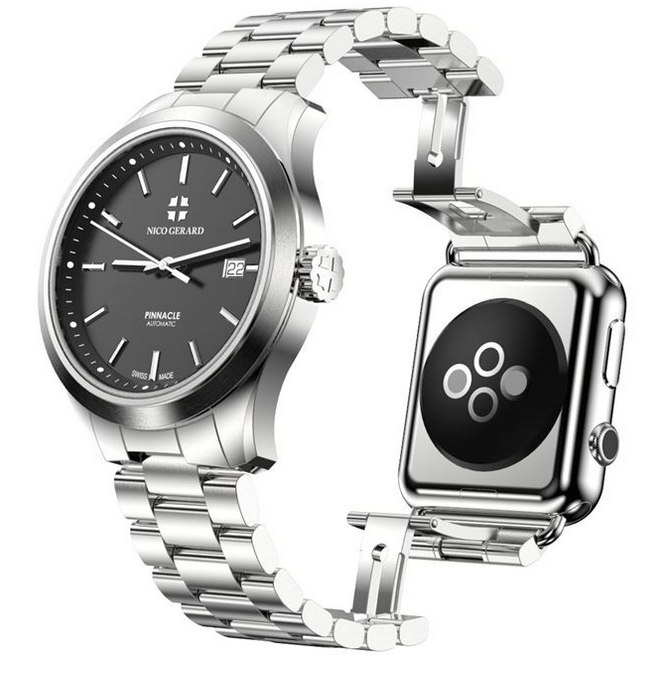 Гибрид швейцарских часов и Apple Watch обойдётся в $ 9300 (4 фото + видео)